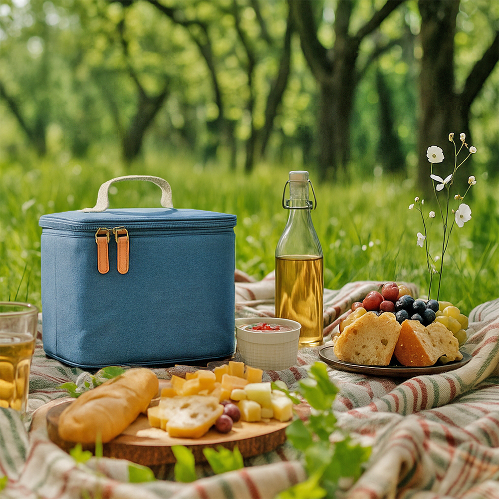Picknick gebrandete Tasche