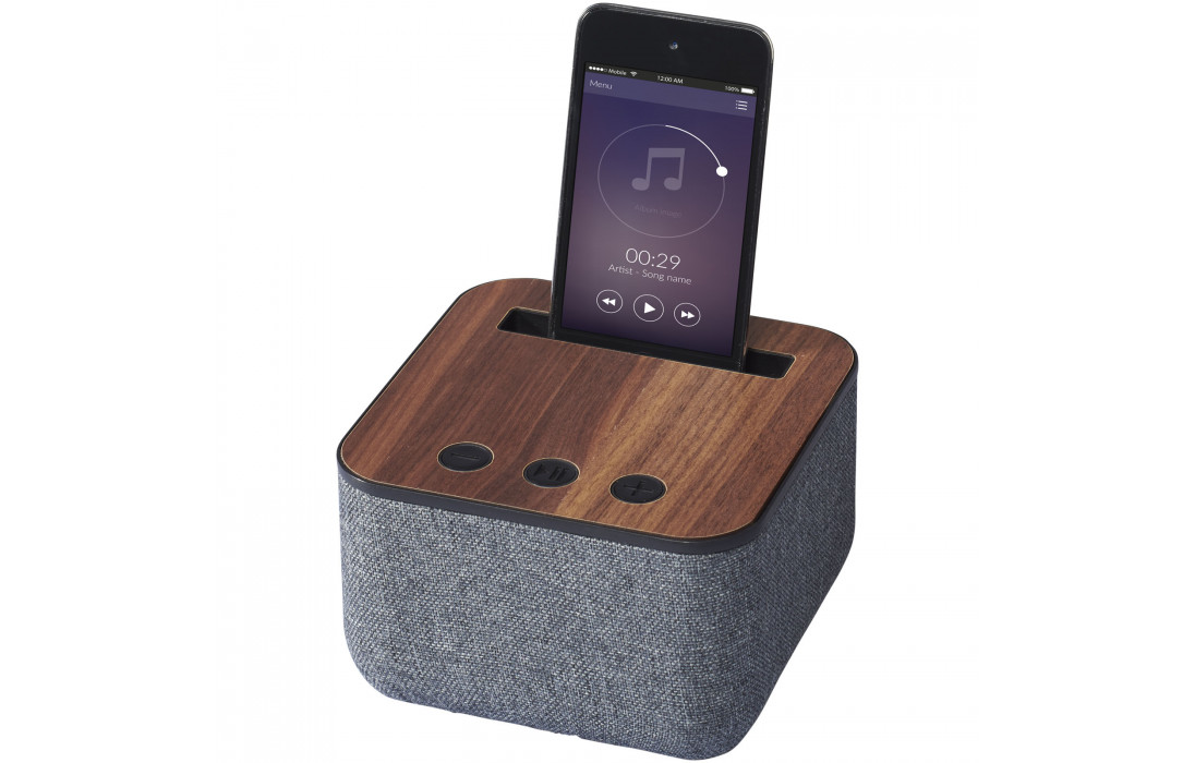 Shae Stoff und Holz Bluetooth® Lautsprecher