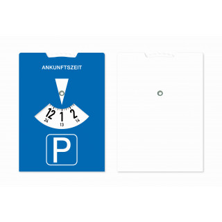 Standard-Parkscheibe Österreich 110 x 150 mm
