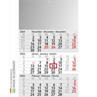 3-Monats-Kalender Budget 3 x.press