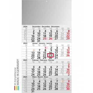 4-Monats-Kalender Budget 4 x.press