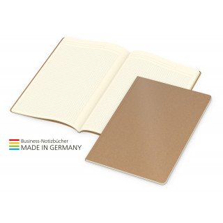 Notizbuch Copy-Book Creme bestseller A4, braun