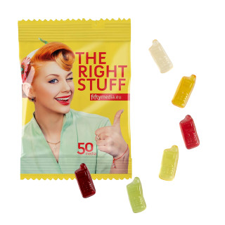Fruchtgummi 15 g Tüten - Handy (w2p)