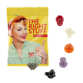 Fruchtgummi 15 g Tüten - Halloween (w2p)