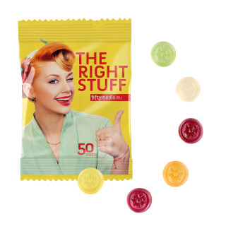 Fruchtgummi 20 g Tüten - Reifen (w2p)
