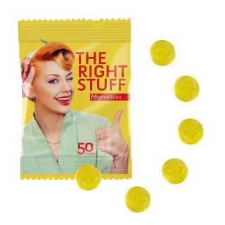 Fruchtgummi 15 g Tüten - Smilegummi (w2p)