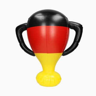 Aufblasbarer Pokal "Deutschland", deutschland-farben