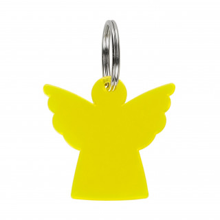 Schlüsselanhänger "Engel", trend-gelb