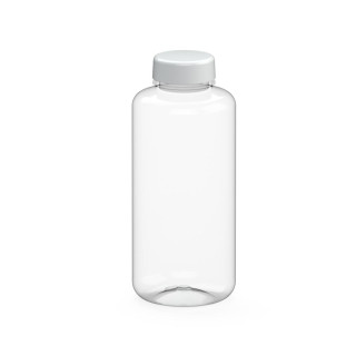 Trinkflasche "Refresh", 1,0 l, transparent, weiß