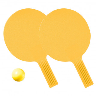 Tischtennis-Set "Massiv", standard-gelb