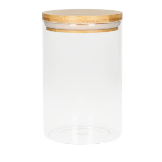 Glasbehälter "Bamboo", 1,6 l, transparent