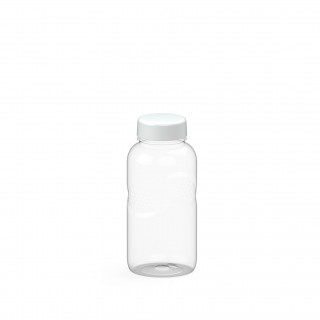 Trinkflasche Carve "Refresh", 500 ml, transparent, weiß