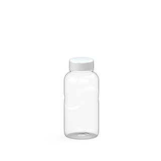 Trinkflasche Carve "Refresh", 500 ml, transparent, weiß