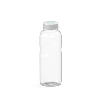 Trinkflasche Carve "Refresh", 700 ml, transparent, weiß