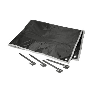 Outdoor Decke "Relax", schwarz, grau