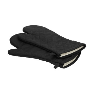 Ofenhandschuh "Heat resistant", 2er Set, schwarz