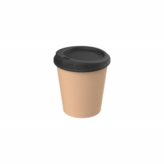 Kaffeebecher "ToGo", 0,2 l, beständiges braun, schwarz