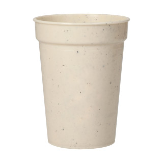 Trinkbecher "Pfand" 0,3 l, ISCC-zertifiziert, beigebraun