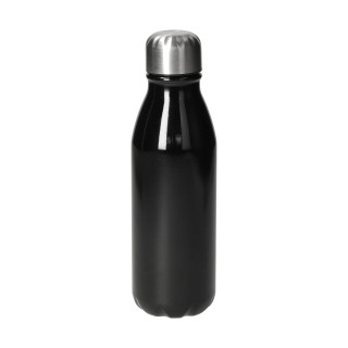 Aluminiumflasche "Colare", 0,5 l, schwarz