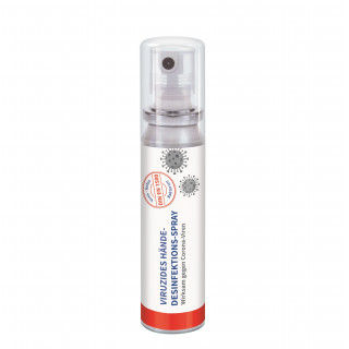 20 ml Pocket Spray - Hände-Desinfektionsspray (DIN EN 1500) - Body Label