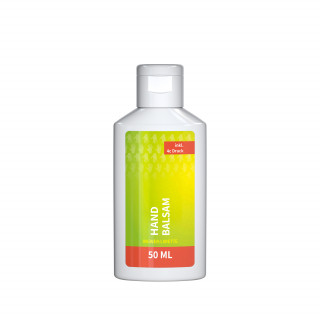 50 ml Flasche - Handbalsam "Ingwer-Limette" - Body Label