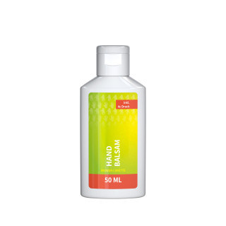 50 ml Flasche - Handbalsam "Ingwer-Limette" - Body Label