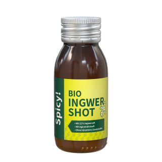 60 ml Bio Ingwer-Shot