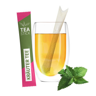 Bio TeaStick - Kräuter Rooibos-Minze - Individual Design