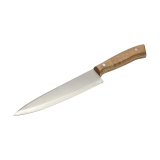 Chefmesser "Allround", silber, natur
