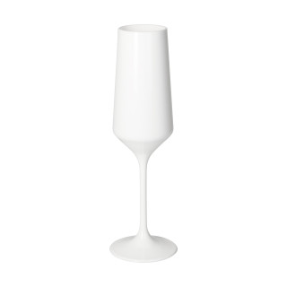Sektglas "Vista", weiß