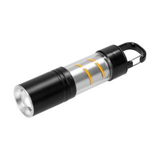 Taschenlampe "Lumi", 13 cm, schwarz