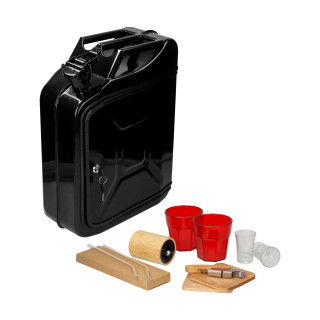 Minibar "Canister", Set 1, schwarz