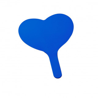 Fächer "Herz", standard-blau