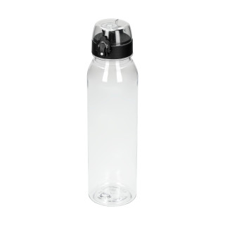 Trinkflasche Active "Oasis" 650 ml, transparent, schwarz