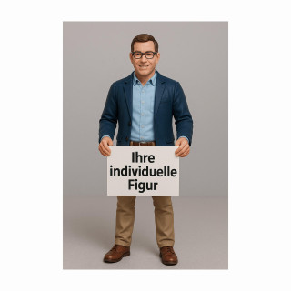Personalisierbare 3D-Figur - Serienfertigung ab 100 Stück, mehrfarbig