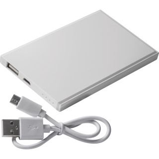 Powerbank Pineville, weiss