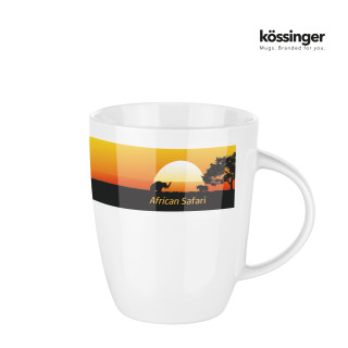 Kössinger Elektra Tasse (Sublimation), weiß