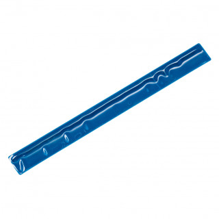 Snap-Armband "Maxi", transparent-blau