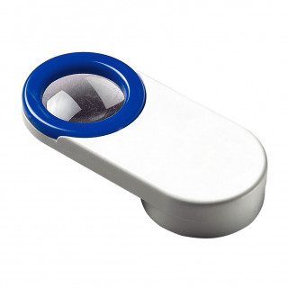 Magnet "Lupe", standard-blau