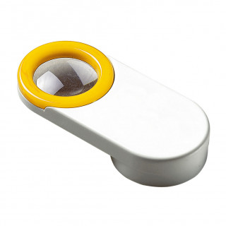 Magnet "Lupe", standard-gelb
