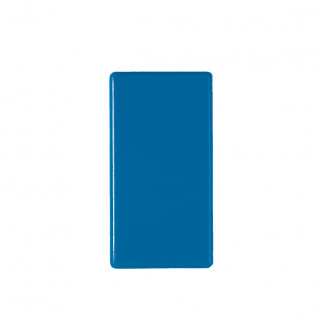 Magnet "Rechteck Mini", standard-blau PS
