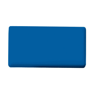 Magnet "Rechteck Maxi", standard-blau PS