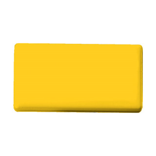 Magnet "Rechteck Maxi", gelb als Werbeartikel, Werbemittel