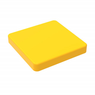 Magnet "Quadrat", standard-gelb