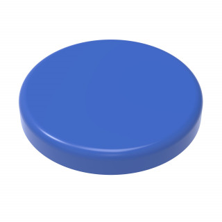 Magnet "Rund", standard-blau