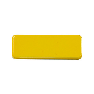 Magnet "Oblong Mini", standard-gelb
