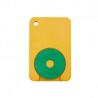 Chip-Schlüsselanhänger "Fix", standard-gelb