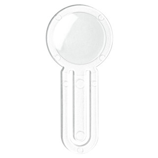 Lupe "Lesezeichen", transparent