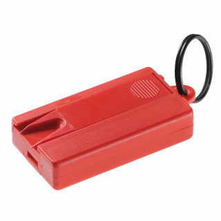 Schlüsselanhänger-Box "Anti-Zecke", standard-rot