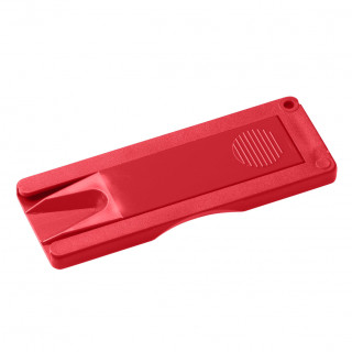 Schlüsselanhänger "Anti-Zecke", standard-rot